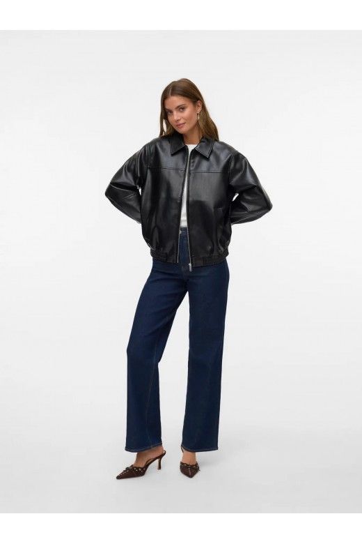 Casaco Faux Leather curto TALUA VERO MODA