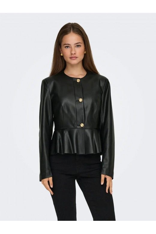 Casaco Mulher Faux Leather curto JDY OLIVIA ONLY