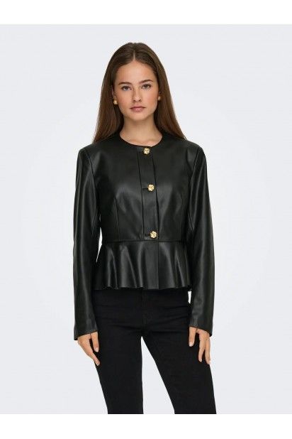 Casaco Mulher Faux Leather curto JDY OLIVIA ONLY