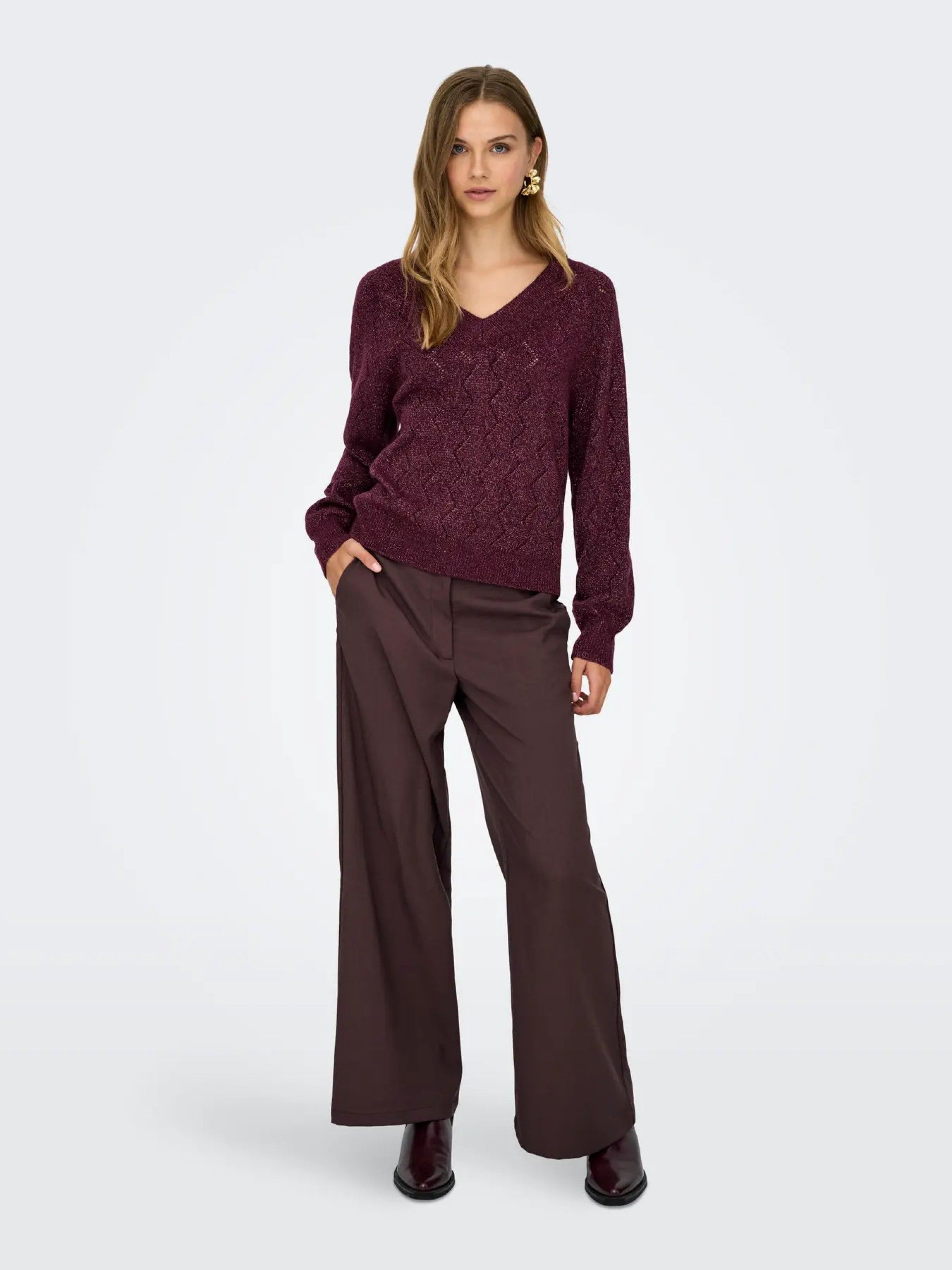 Camisola Mulher V ASPEN JDY ONLY