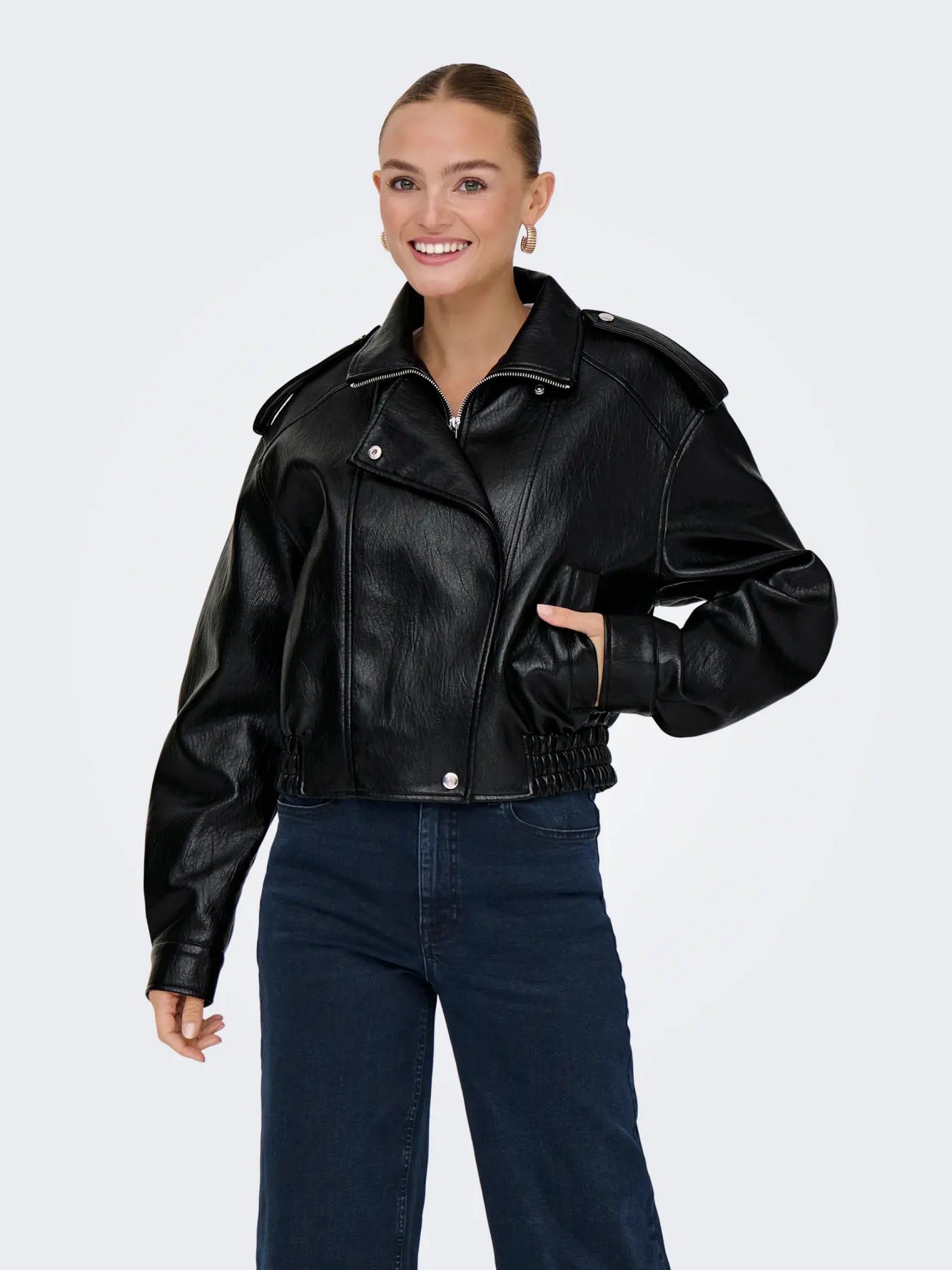 Casaco Mulher Faux Leather ARIS ONLY