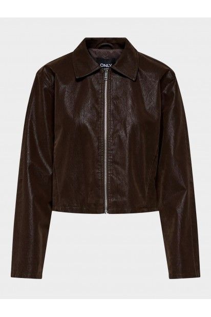 Casaco Mulher Faux Suede Curto JONA ONLY Casaco Mulher Faux Suede Curto JONA ONLY