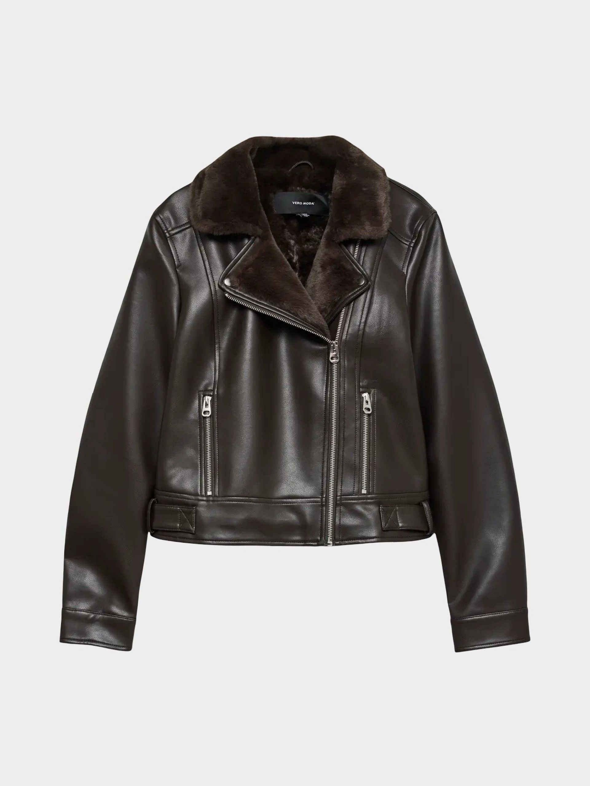 Casaco Mulher Ecopele com pelo interior Vero Moda