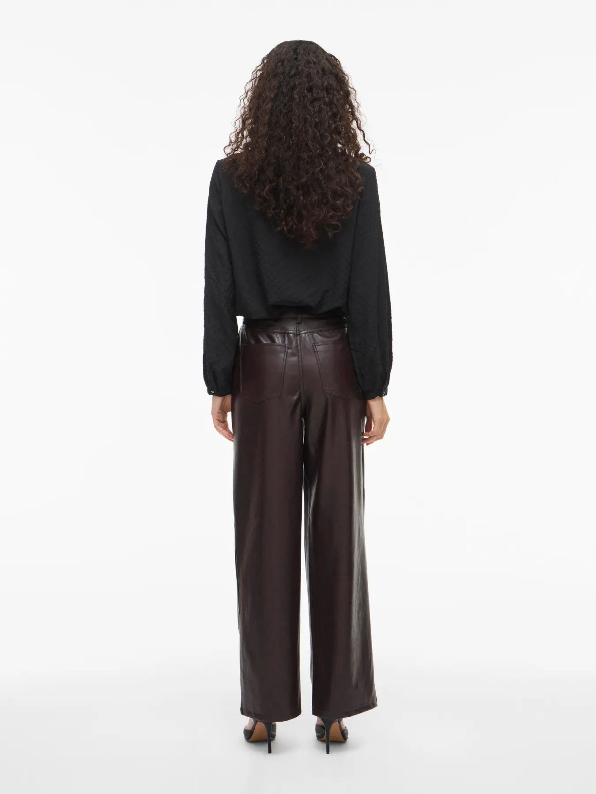 Calça Mulher Faux Leather ELANA VILA