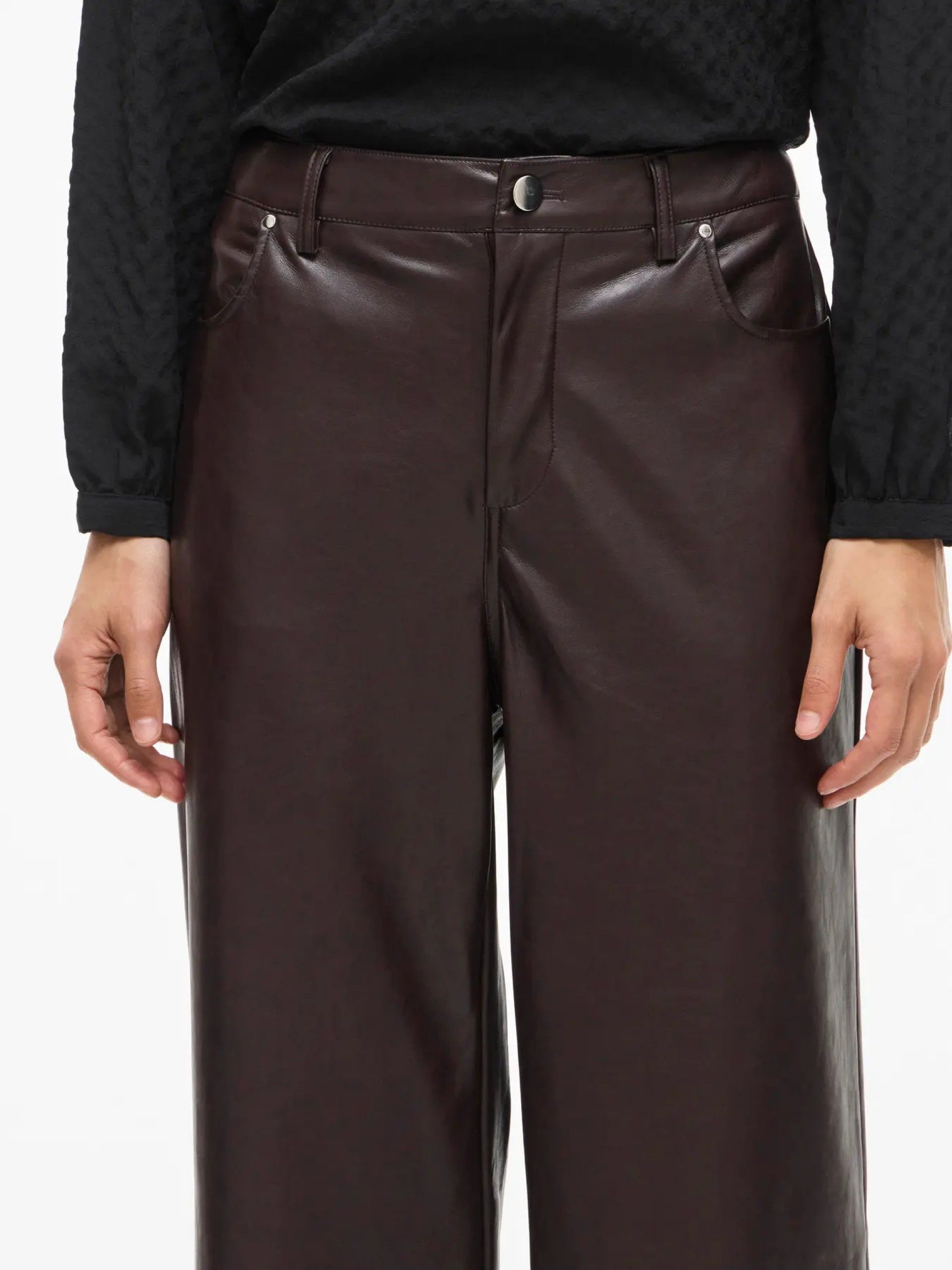 Calça Mulher Faux Leather ELANA VILA