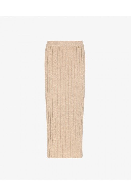 Saia Malha Misto Lana Lourex MARKUP