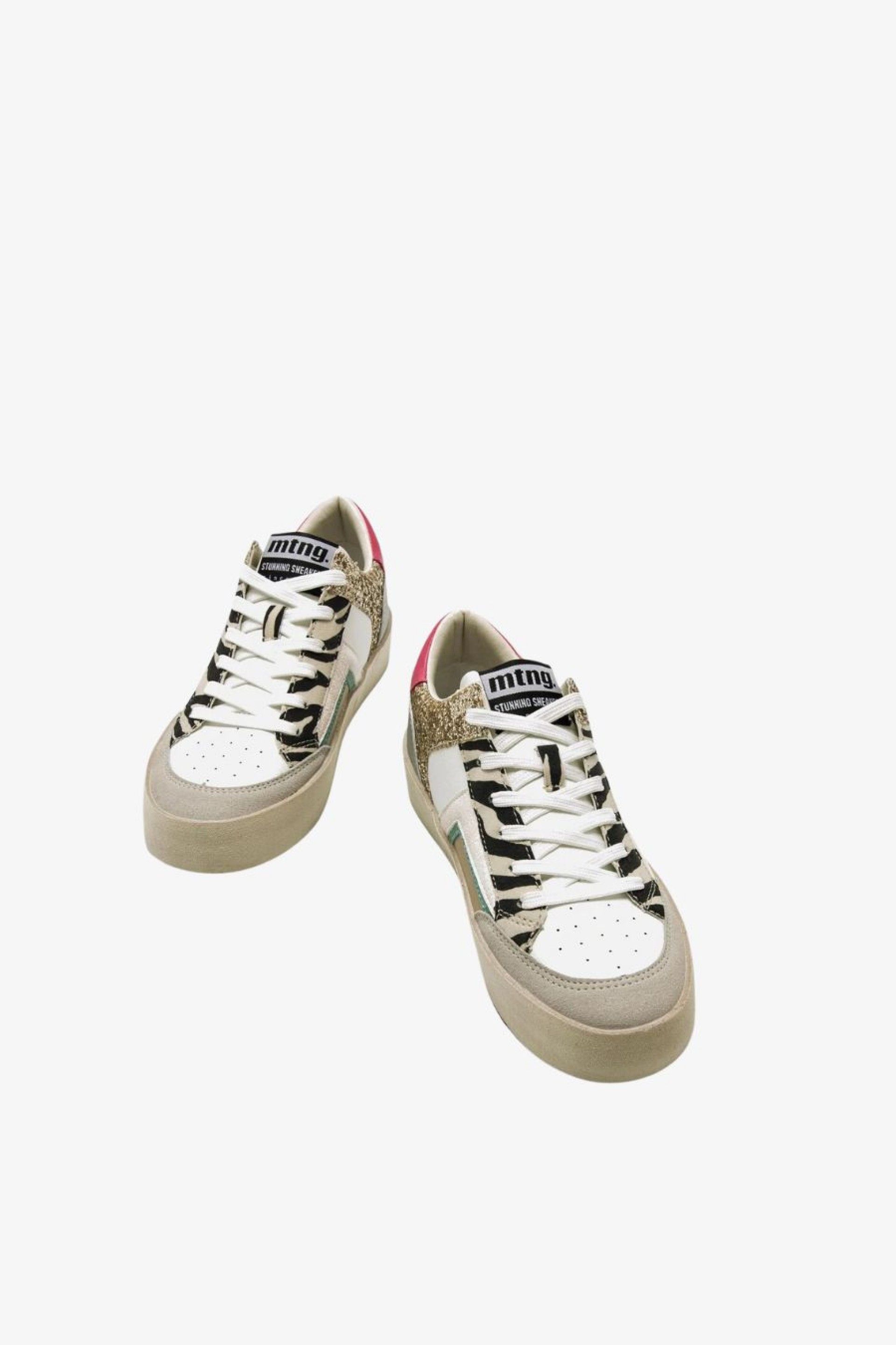 Sapatilha Mulher Casual com Glitter