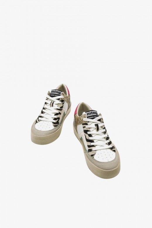 Sapatilha Mulher Casual com Glitter