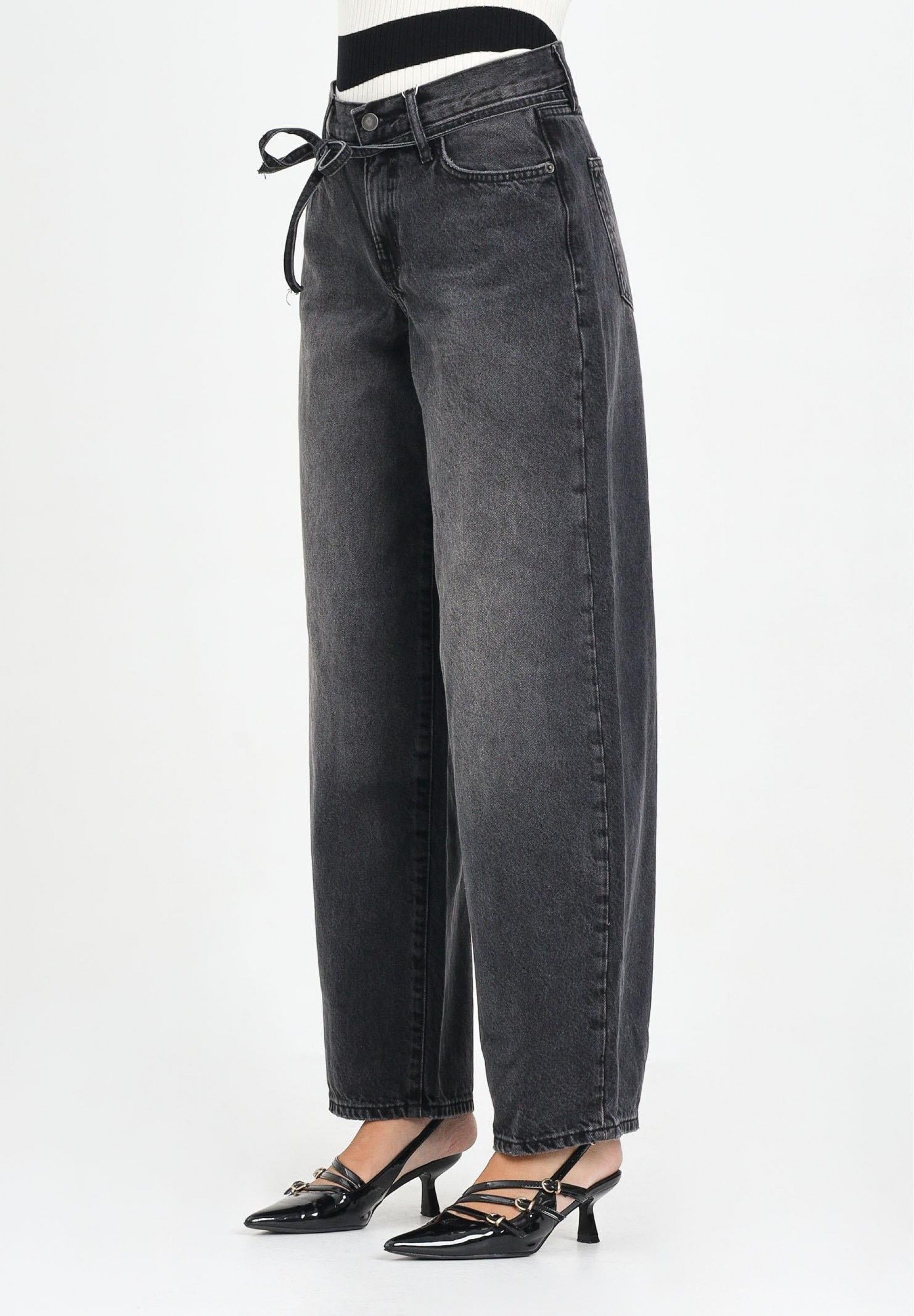 Calça Jeans Mulher GIANNA MW Straight ONLY