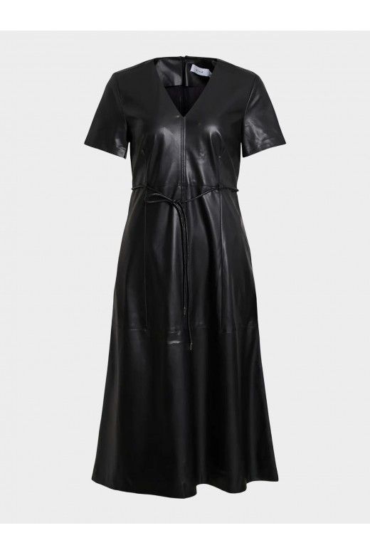 Vestido Gloria V Faux Leather VILA Vestido Gloria V Faux Leather VILA