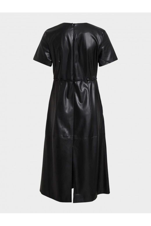Vestido Gloria V Faux Leather VILA Vestido Gloria V Faux Leather VILA