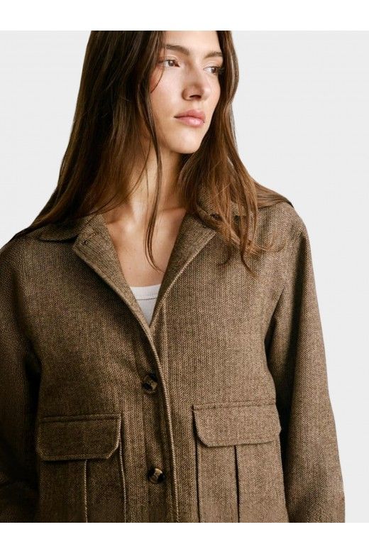 Casaco Pepe Jeans curto W11 TRINITI  PL4024377