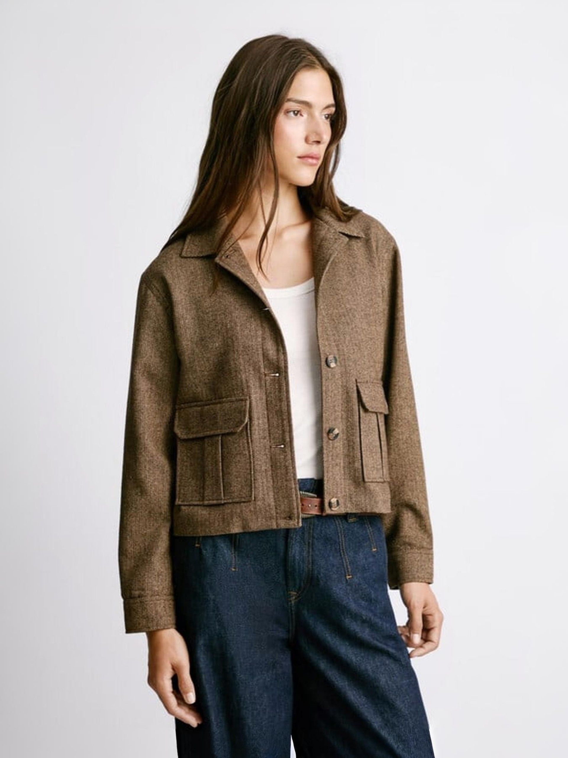 Casaco Pepe Jeans curto W11 TRINITI PL4024377