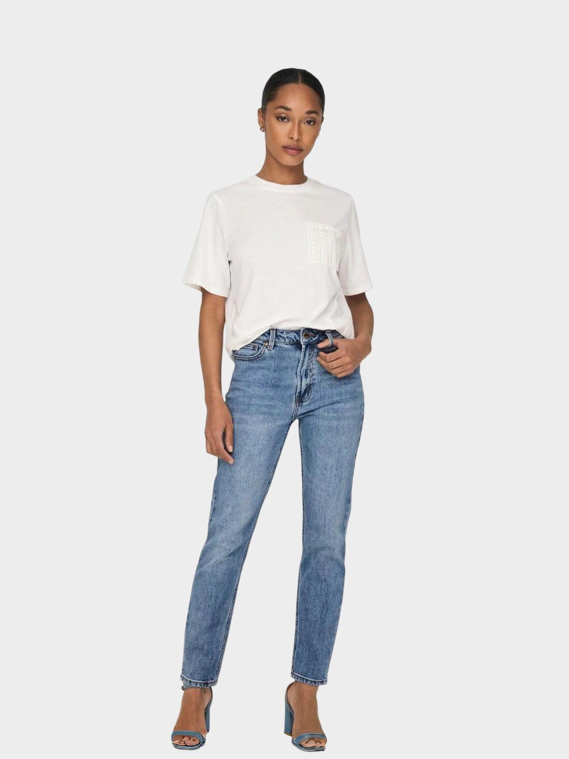 Calça Mulher Emily Ankle ONLY