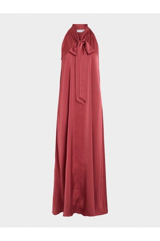 Vestido FADIA S/L TIE Comprido VILA Vestido FADIA S/L TIE Comprido VILA