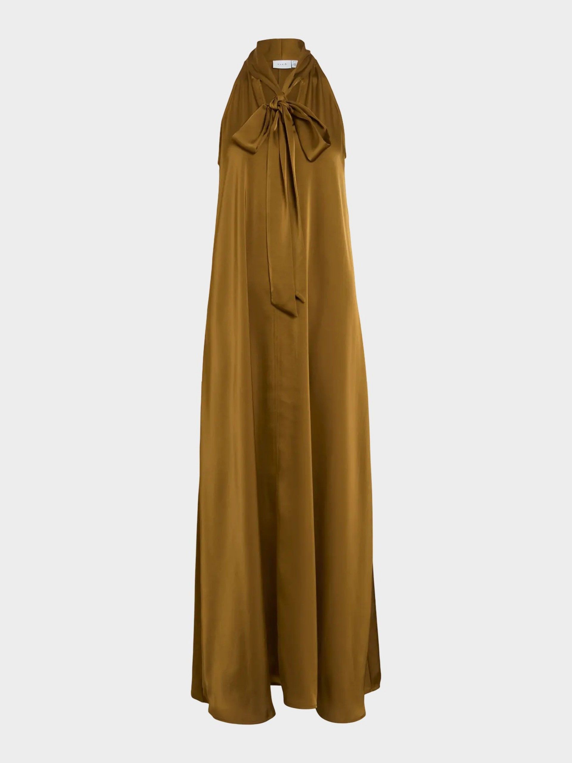 Vestido FADIA S/L TIE Comprido VILA