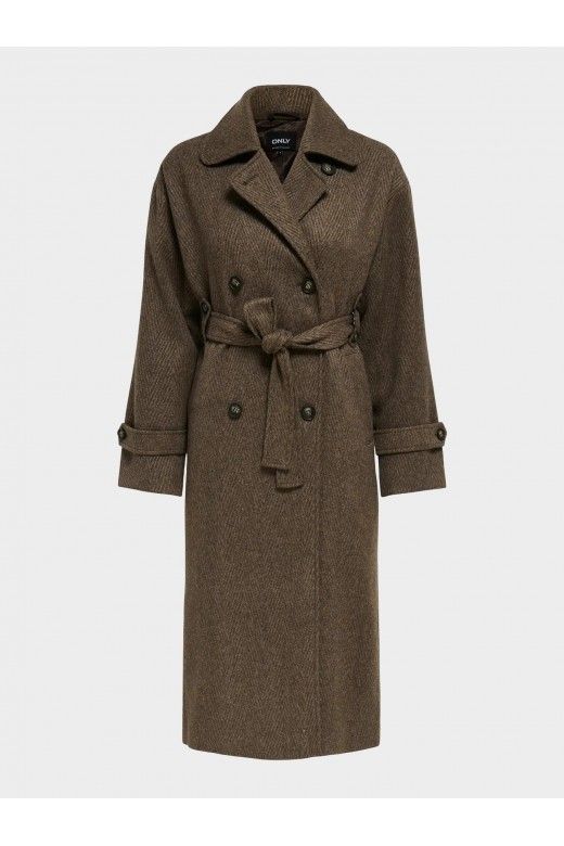 Casaco Mulher GINA Long Fazenda ONLY