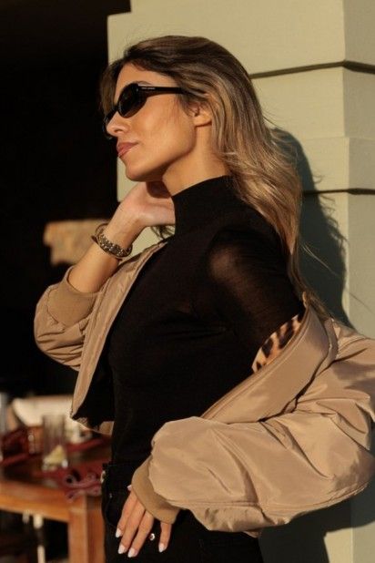 Camisola Gola Alta Mulher SCRIPTA