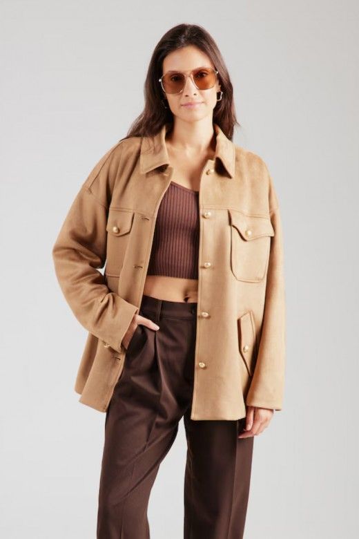 Casaco Mulher BRINA VILA Camurça Casaco Mulher BRINA VILA Camurça