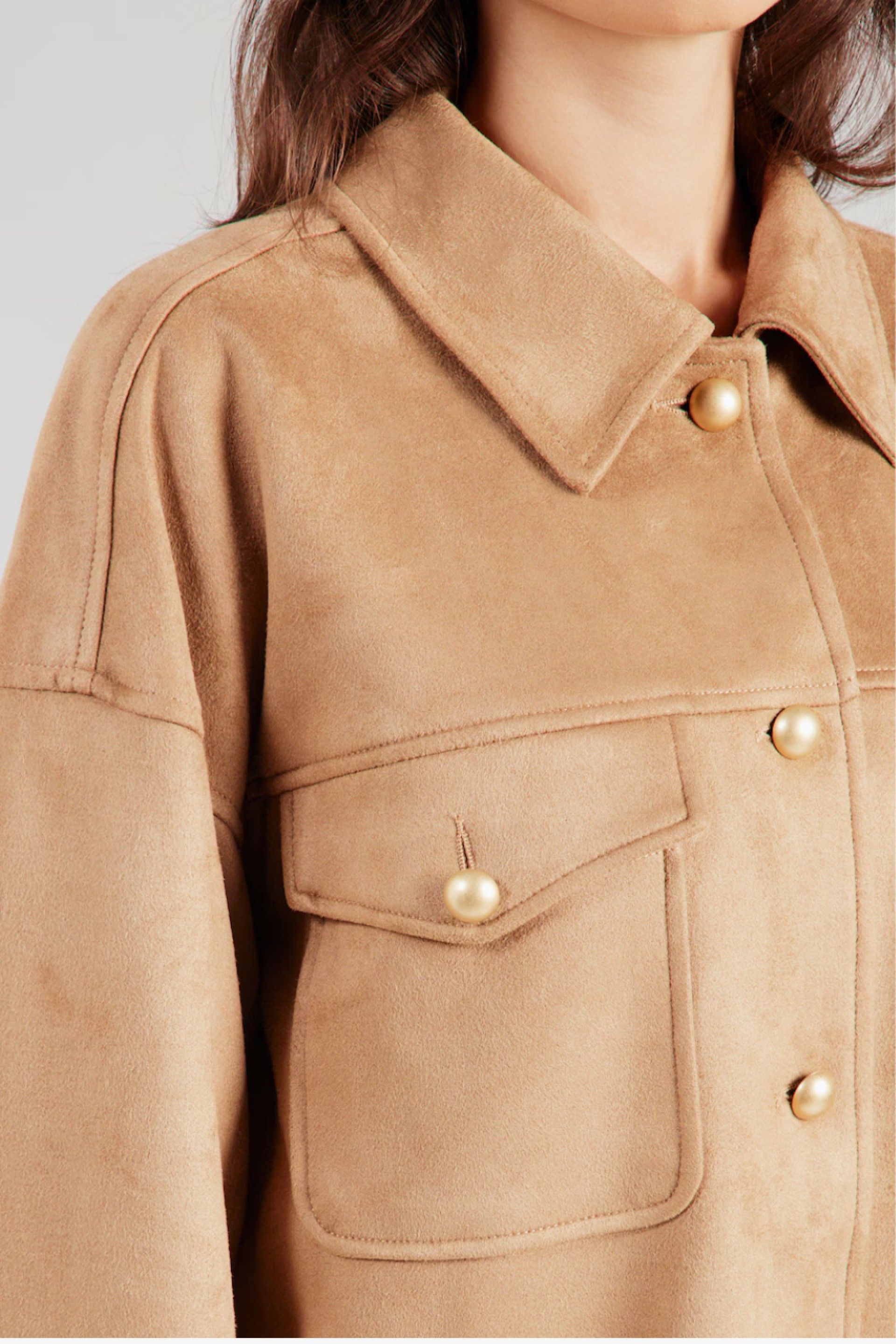 Casaco Mulher BRINA VILA Camurça