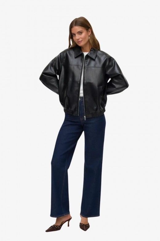 Casaco Faux Leather curto TALUA VERO MODA Casaco Faux Leather curto TALUA VERO MODA