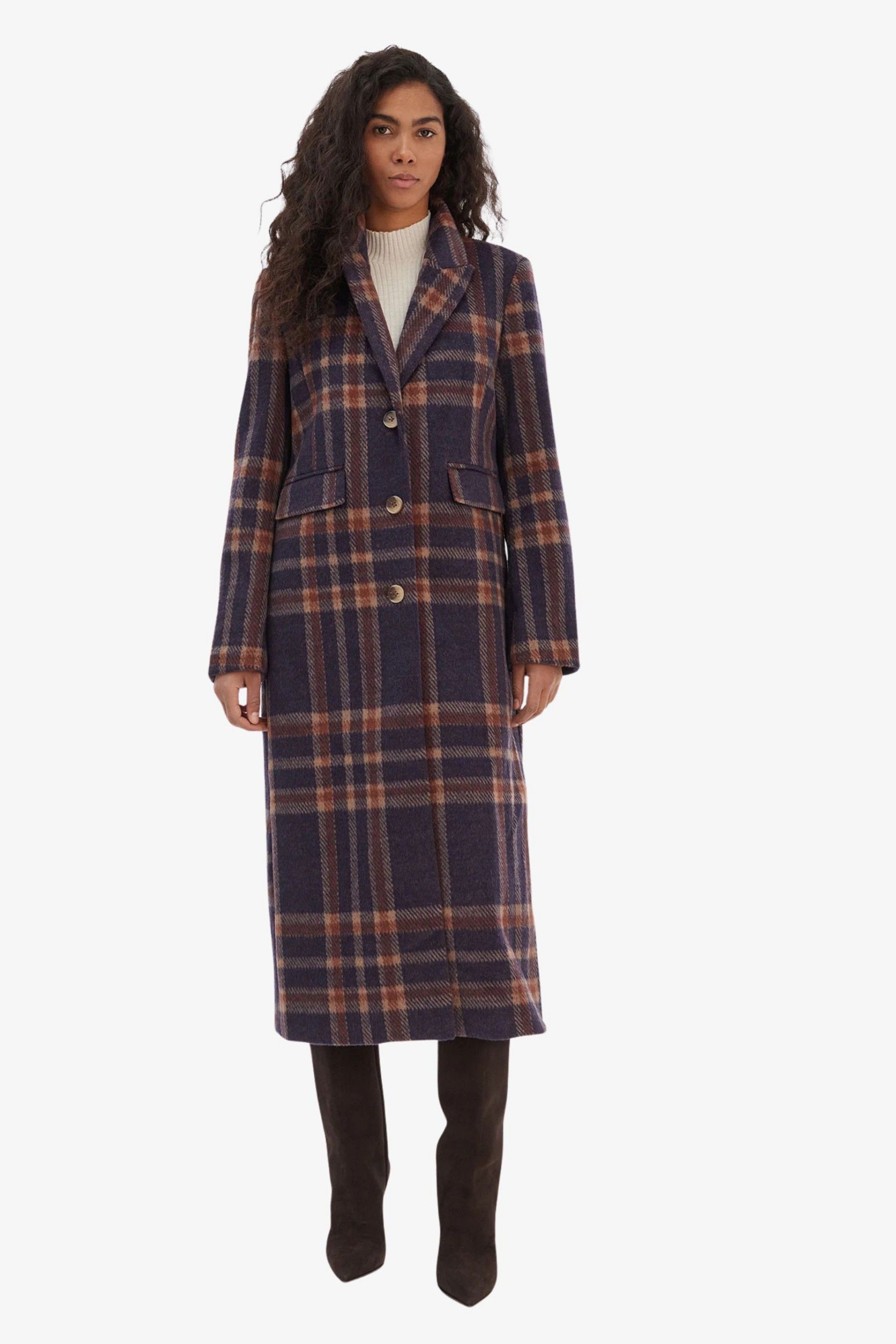 Casaco Mulher Long Xadrez CORIS ONLY