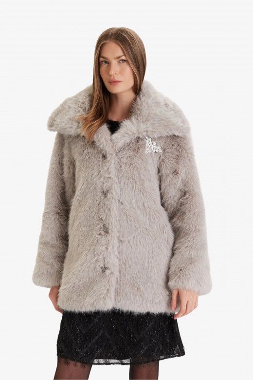 Casaco Mulher Pelos ASHIA ONLY Casaco Mulher Pelos ASHIA ONLY