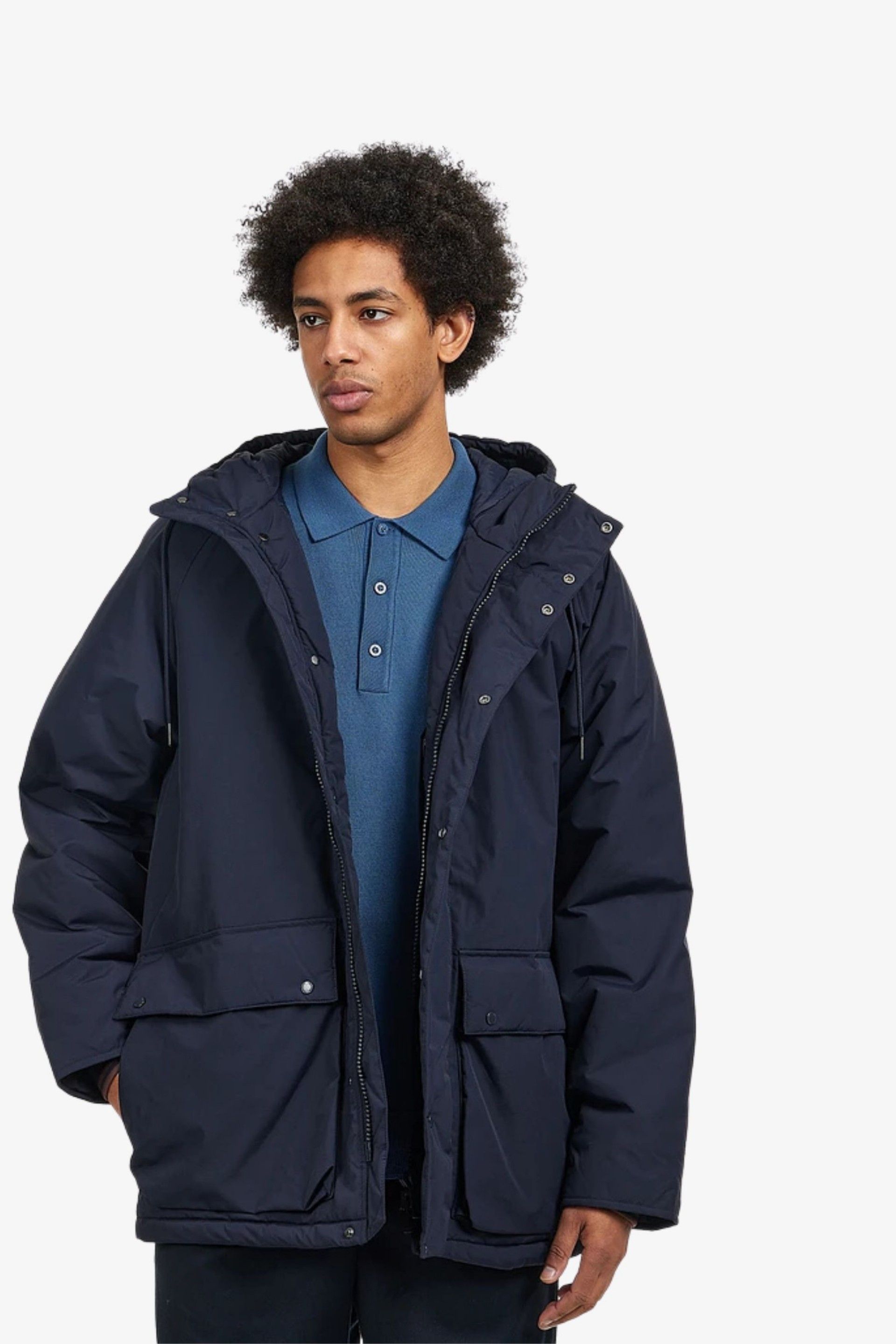 Parka Homem FRED PERRY Hood Puffer