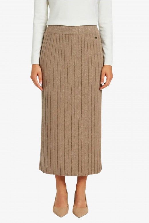 Saia Malha Misto Lana Lourex MARKUP Saia Malha Misto Lana Lourex MARKUP