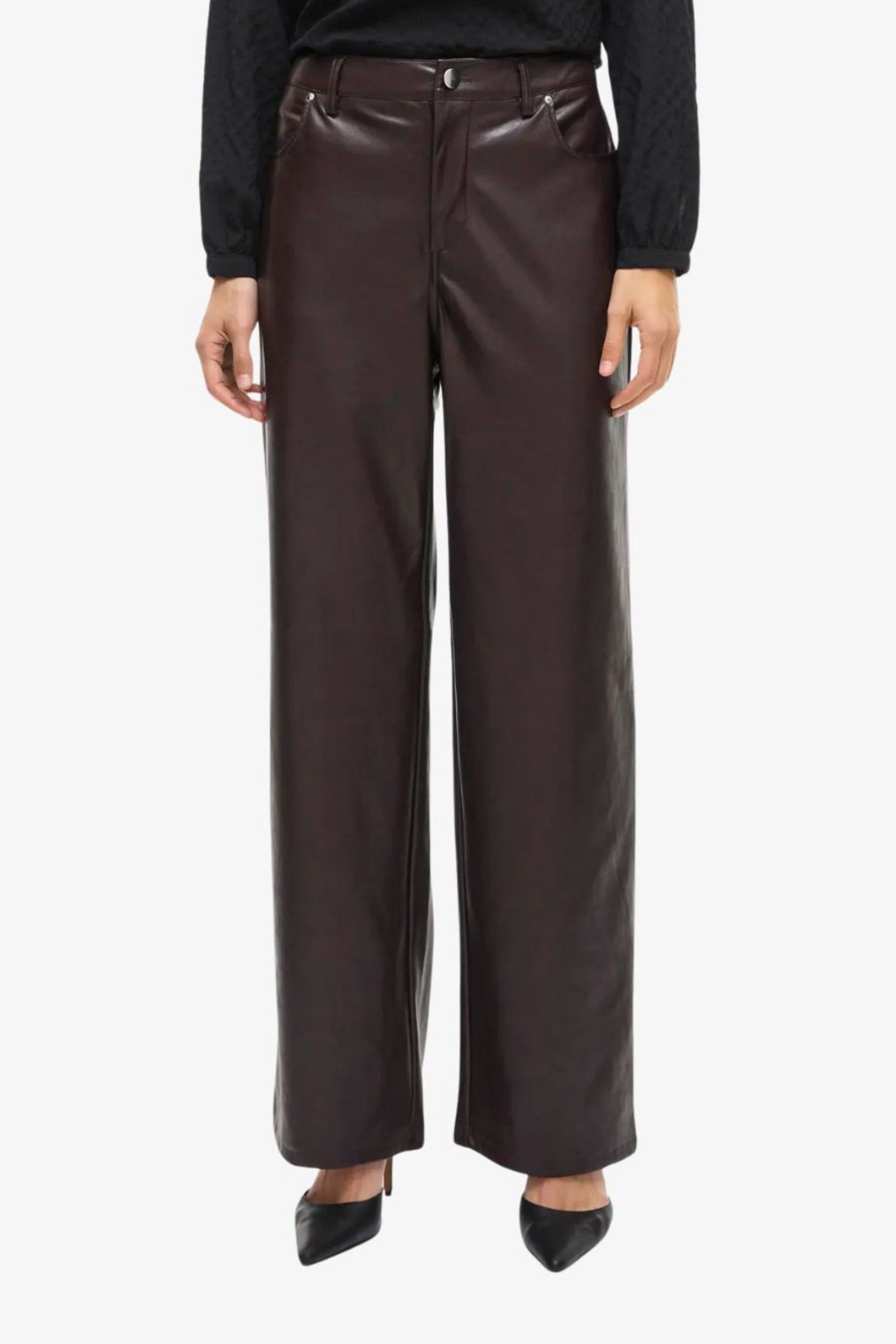 Calça Mulher Faux Leather ELANA VILA