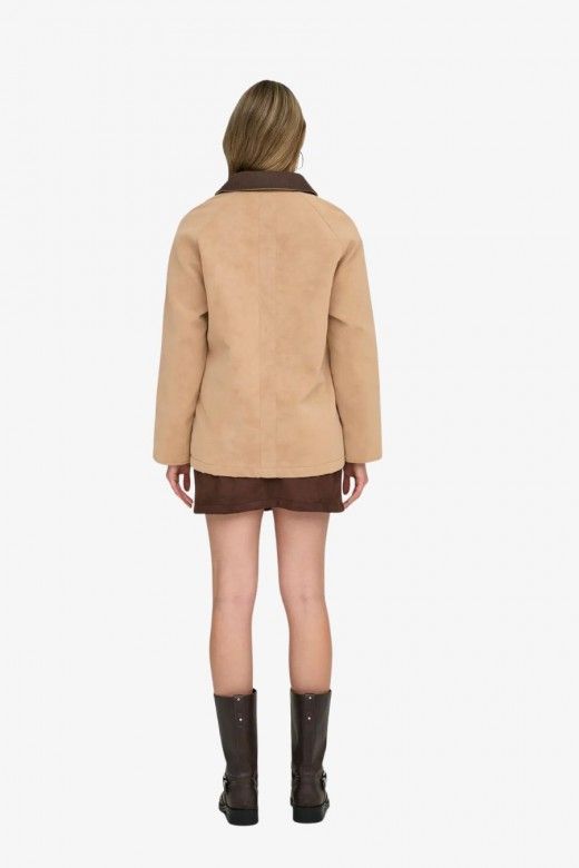 Casaco Mulher AGGIE Faux Suede ONLY Casaco Mulher AGGIE Faux Suede ONLY