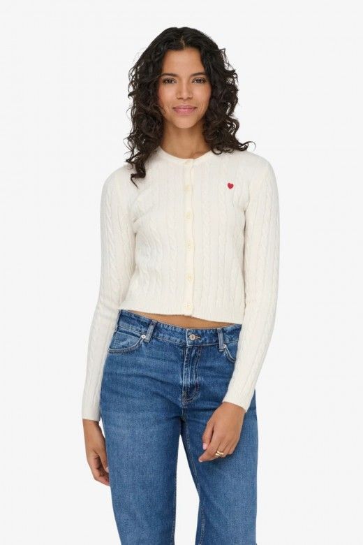 Casaco Malha KATIA Button ONLY Casaco Malha KATIA Button ONLY