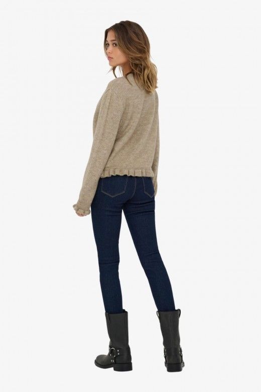 Casaco Malha Mulher LETTY Frill JDY ONLY Casaco Malha Mulher LETTY Frill JDY ONLY