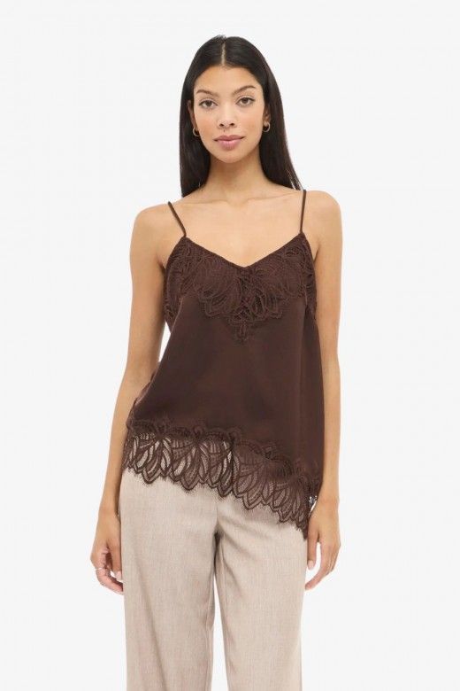 Top LEA Strap VILA Top LEA Strap VILA