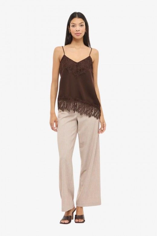 Top LEA Strap VILA Top LEA Strap VILA