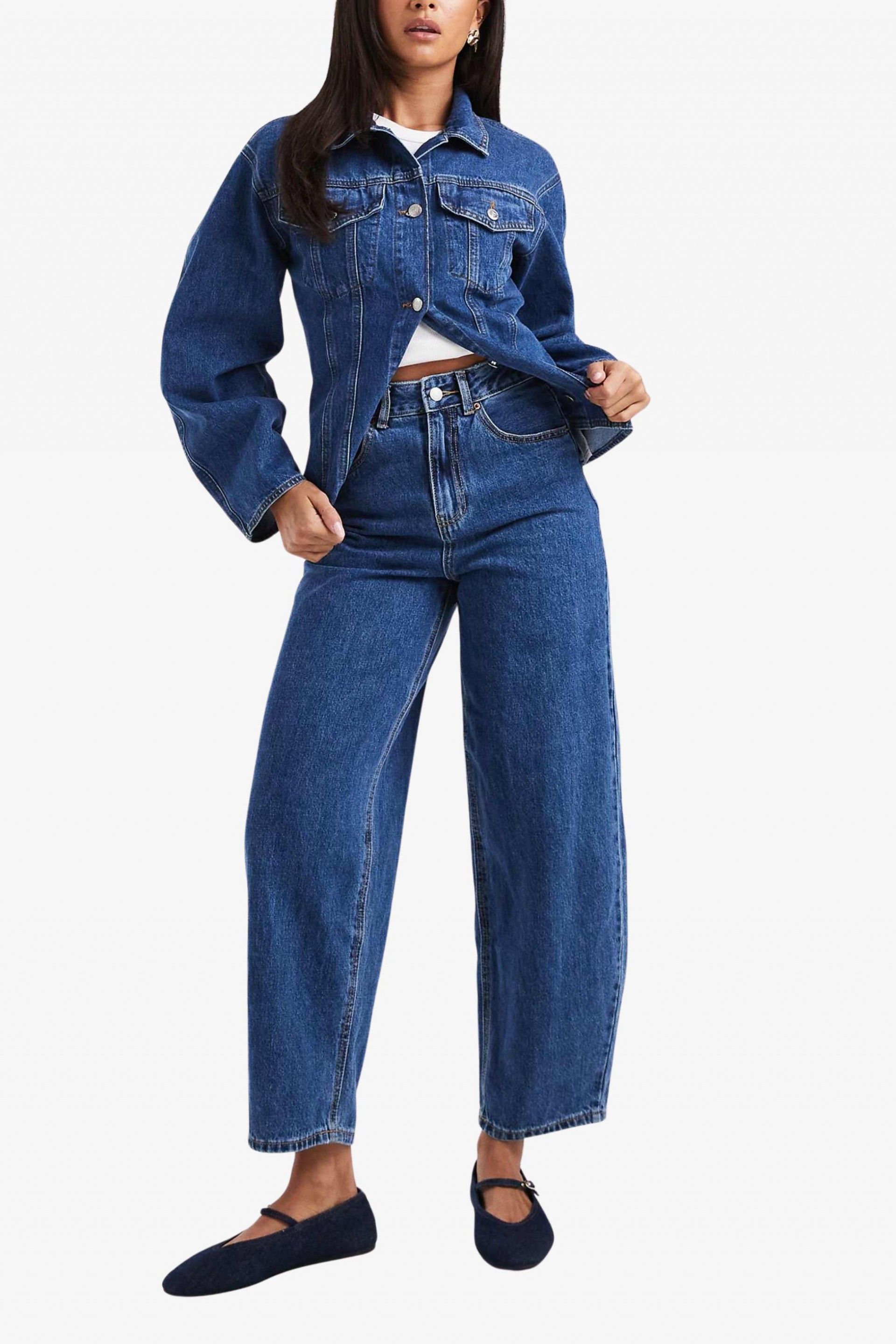 Calça Jeans Mulher BILLIE HW Barrel VERO MODA