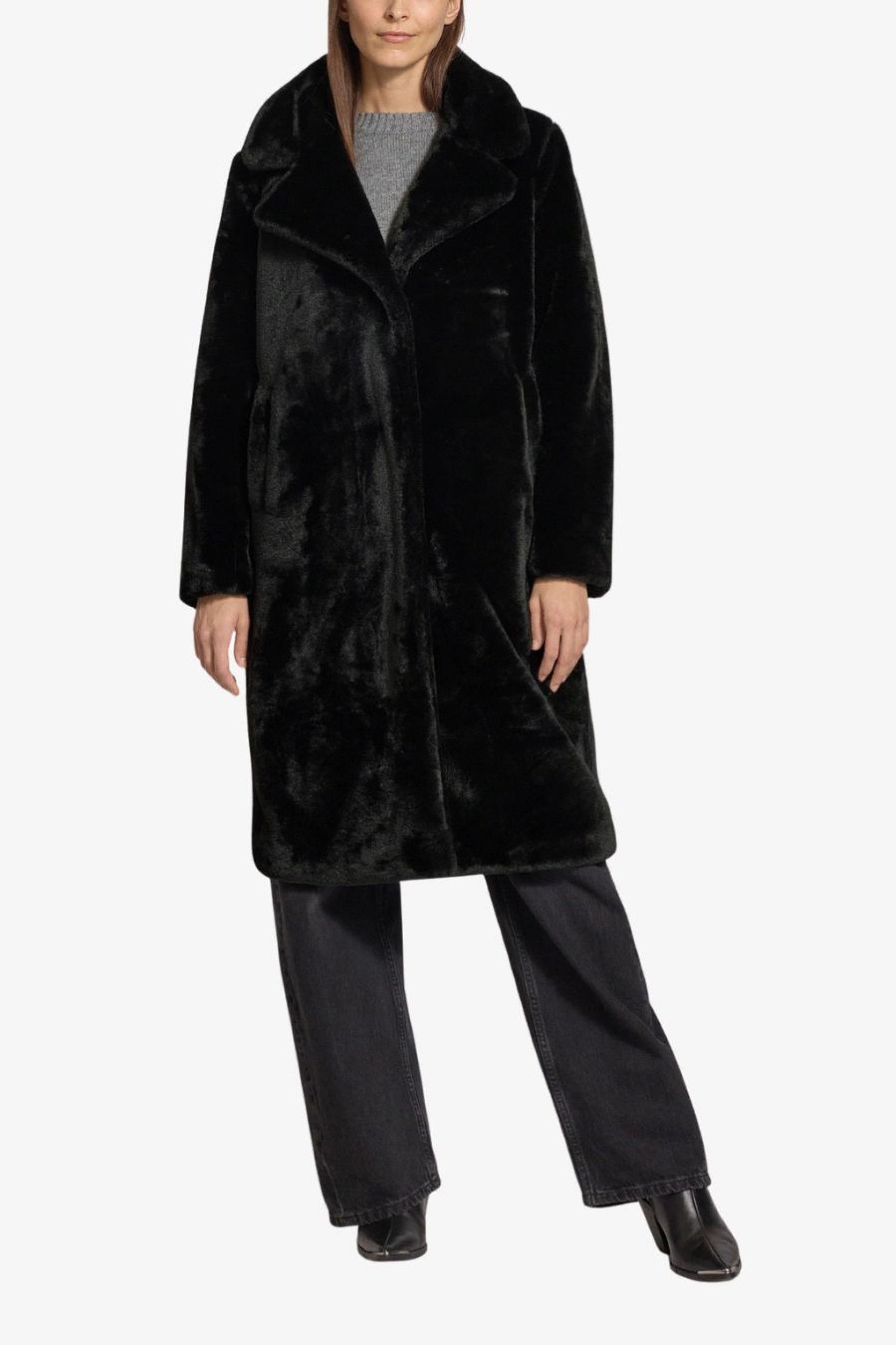 Casaco Elegante Emmela em Pelo Sintético – VILA