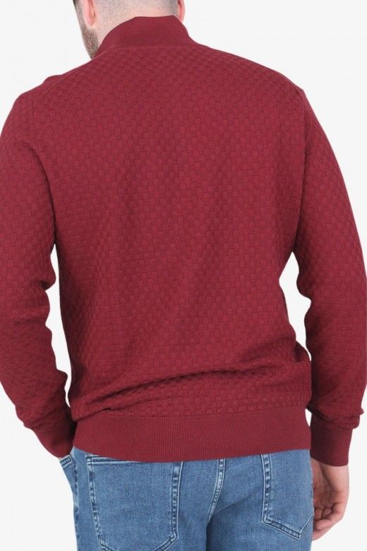 Camisola GANT Homem Zip Micro Texture HZ