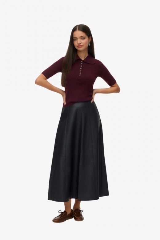 Saia Polipele Log OLIVE HW VERO MODA