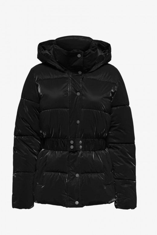 Casaco Mulher Puffer AIRY BELTED Capuz ONLY