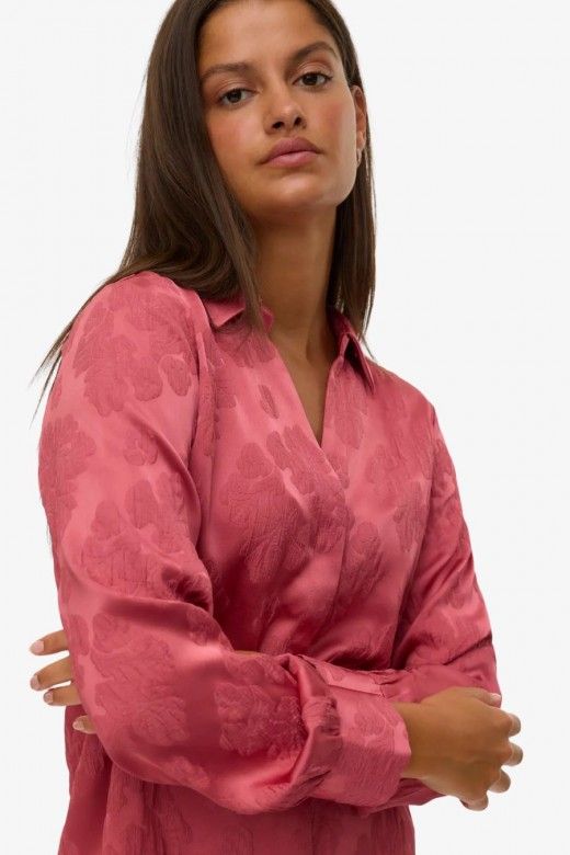 Blusa TIARA V Jacquard VERO MODA