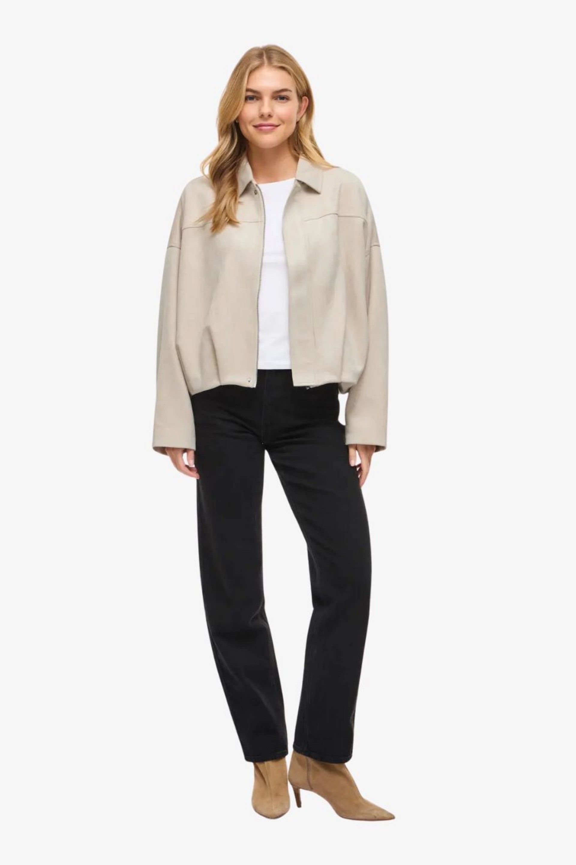 Casaco Mulher curto Faux Suede VIRAL VILA