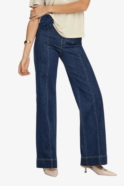 Cal�a Jeans Mulher MADISON HW WIDE ONLY