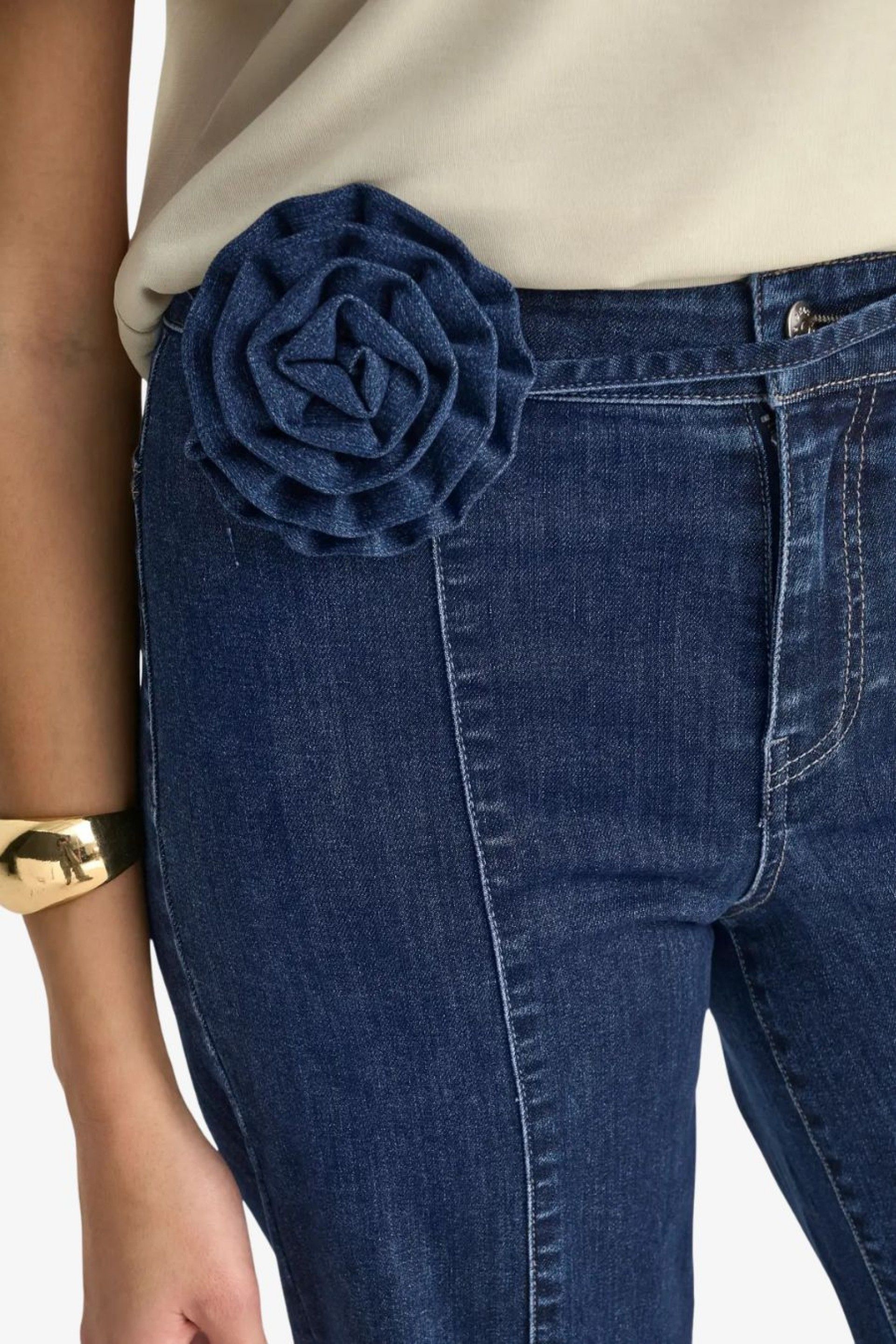 Calça Jeans Mulher MADISON HW WIDE ONLY