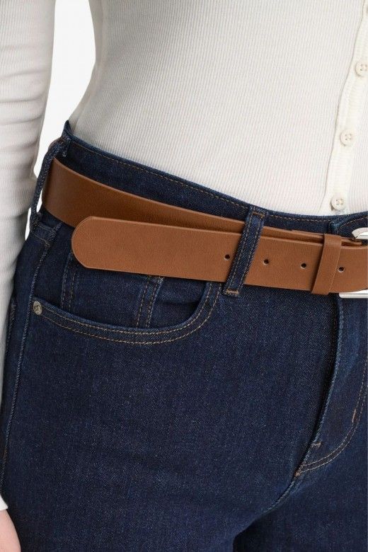 Cal�a Jeans Mulher REGINA HW WIDE CROP ONLY