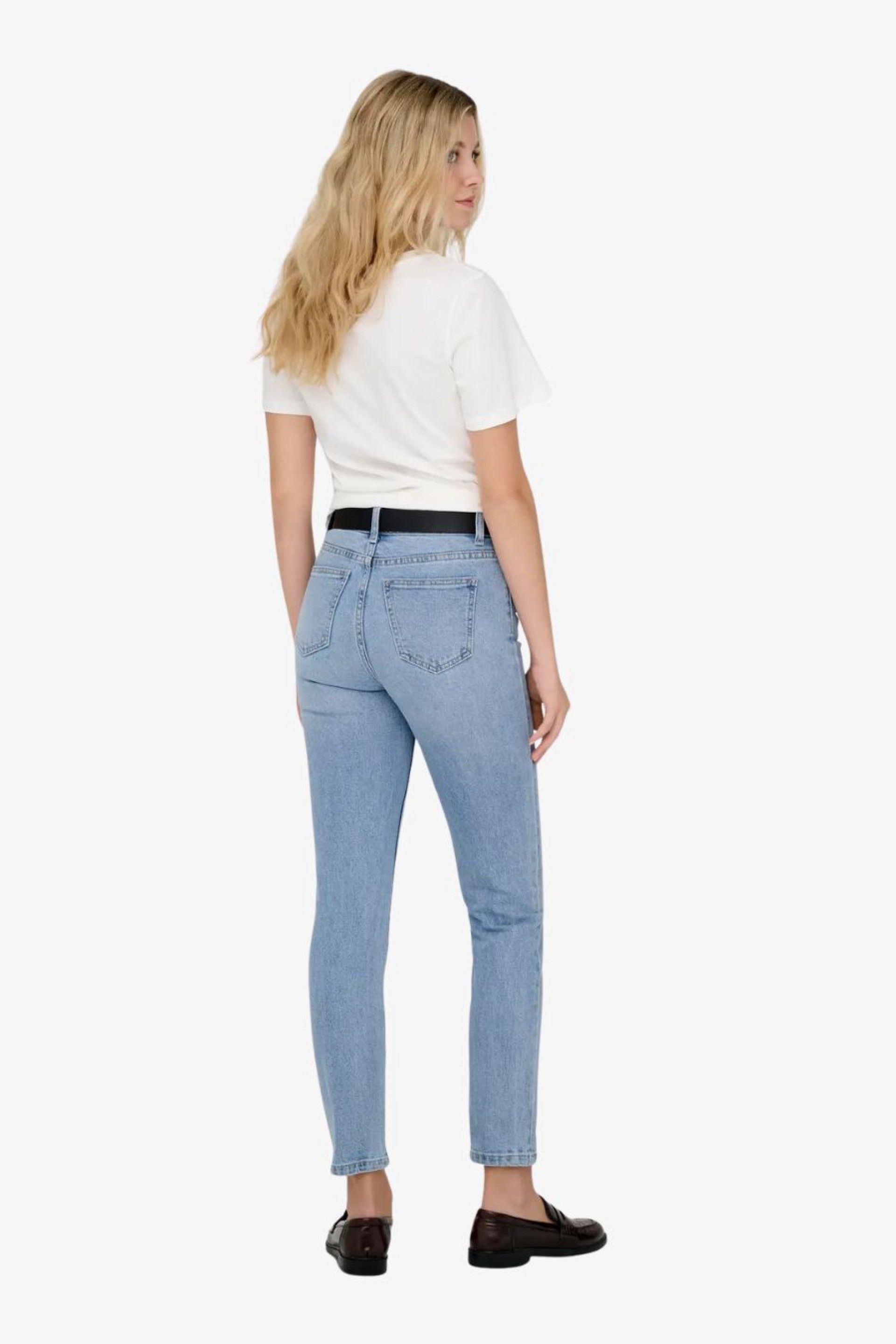 Calça Jeans Mulher EMILY HW Straight ONLY