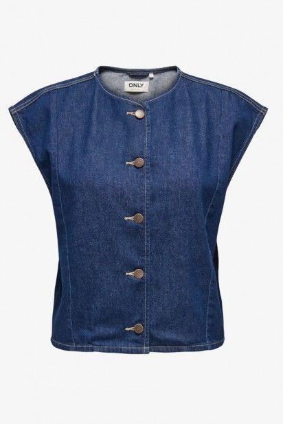 Colete Jeans Mulher SADIE ONLY