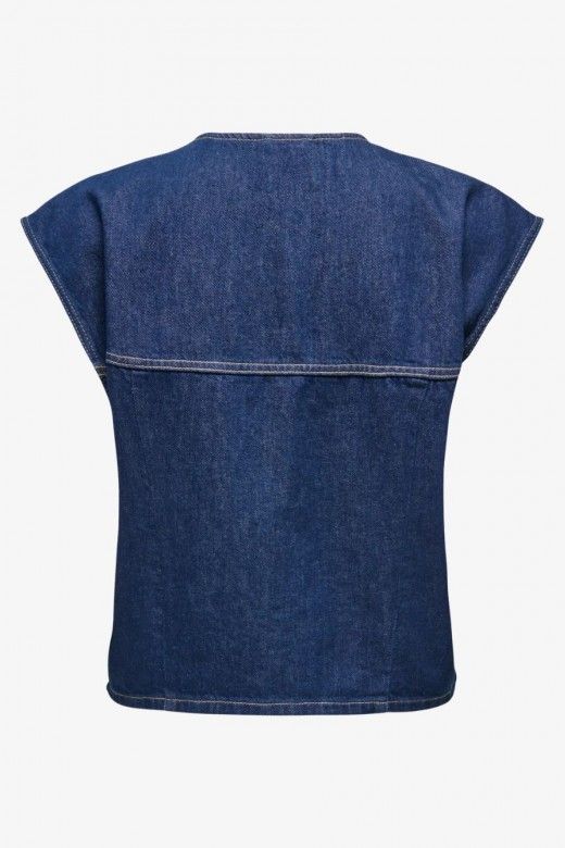 Colete Jeans Mulher SADIE ONLY