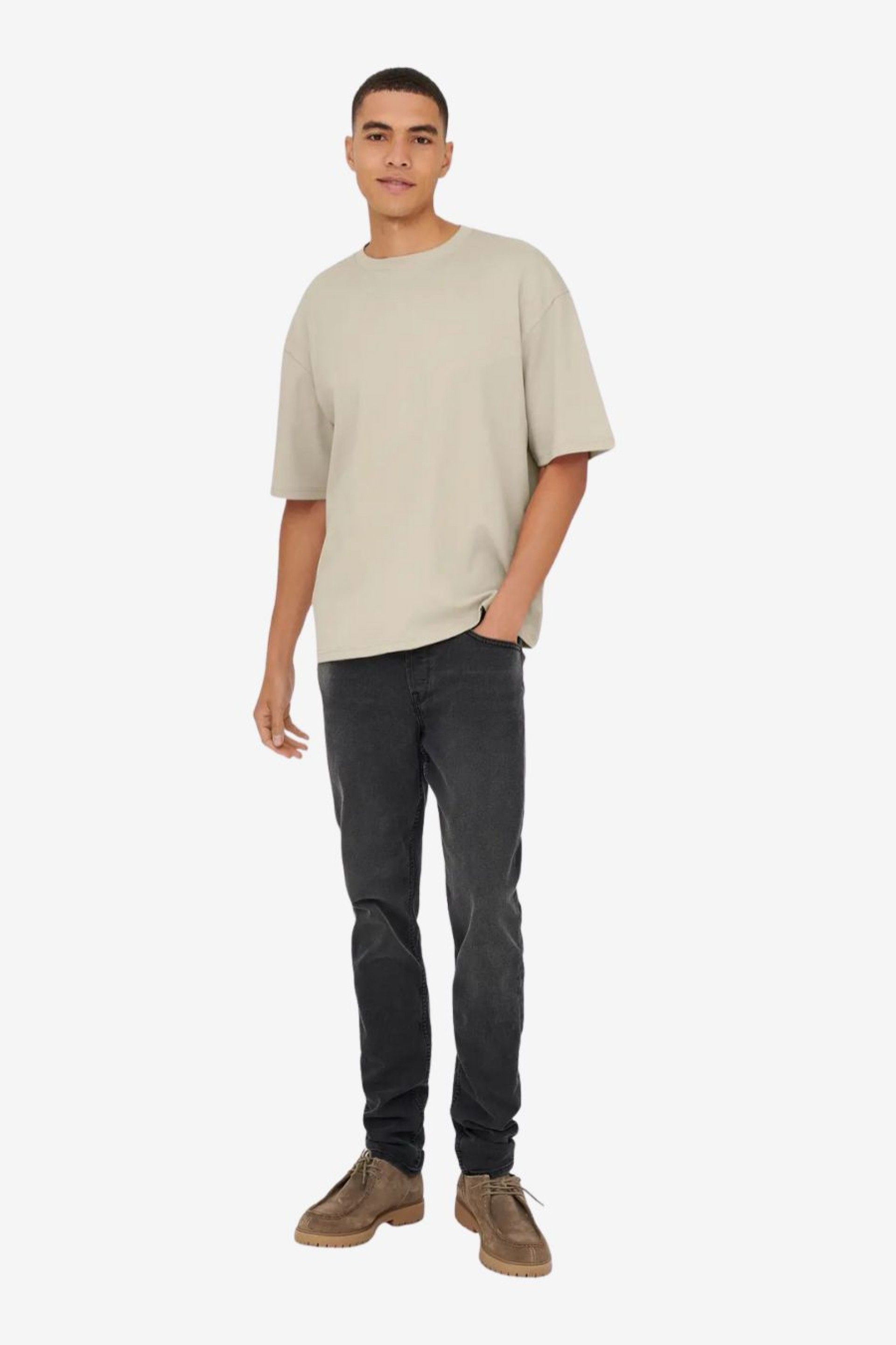 T-Shirt Homem CASPIAN AIRFELRX ONLY SONS