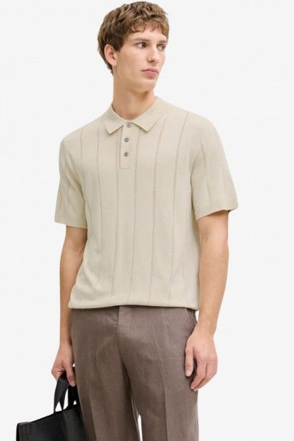 Polo malha Homem BLAWILLIAM Jack Jones